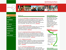 Tablet Screenshot of apfelbaeumchen-nussloch.de